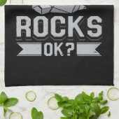 Geologie - ich mag wirklich Rocks Geschirrtuch (Gefaltet)