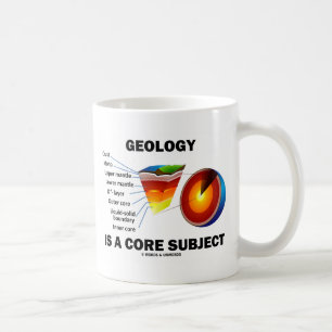 Geologie ist ein Kernfach der Erdkunde Kaffeetasse