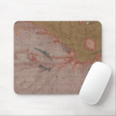 Geologie-Karte, Yellowstone National Part, Wyoming Mousepad (Mit Mouse)
