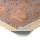 Geologie-Karte, Yellowstone National Part, Wyoming Poster (Ecke)