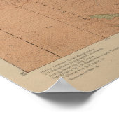 Geologie-Karte, Yellowstone National Part, Wyoming Poster (Ecke)