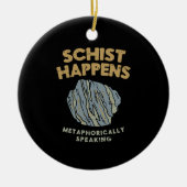 Geologie Keramik Ornament (Vorne)