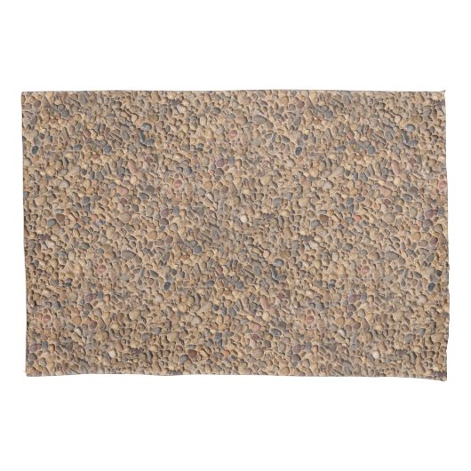 Geologie-Kieselsteine-Foto Kissenbezug (Vorderseite)