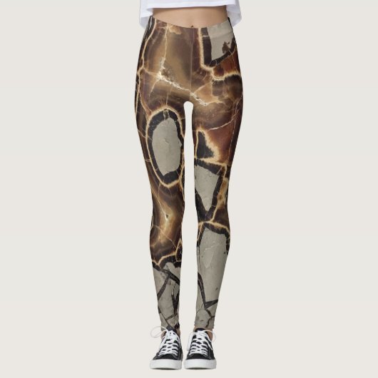 Geologie-Leggings Leggings (Vorderseite)
