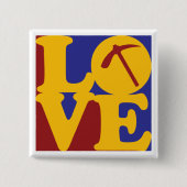 Geologie-Liebe Button (Vorderseite)