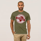 Geologie-Logo - Gestaltung der Welt (Europa/Afrika T-Shirt (Vorne ganz)
