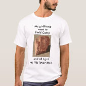 Geologie "Lousy Chert" individuell anpassbar T-Shirt (Vorderseite)