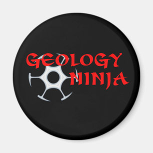Geologie Ninja Magnet