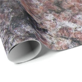 Geologie-Pinkish Felsen-Struktur Geschenkpapier (Rolleneckpunkt)