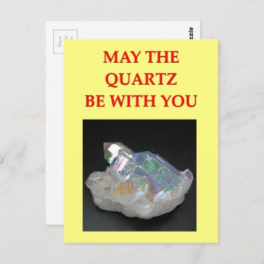 Geologie Postkarte (Vorne/Hinten)