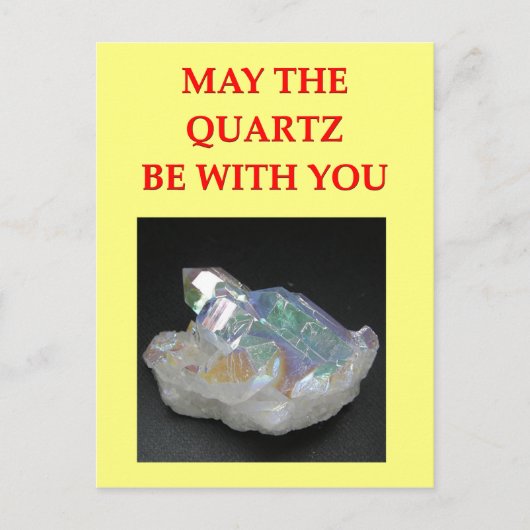 Geologie Postkarte (Vorderseite)