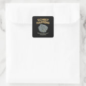 Geologie Quadratischer Aufkleber (Tasche)