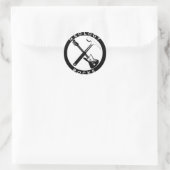 Geologie Rocks Adhesive S Runder Aufkleber (Tasche)