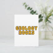 Geologie Rocks Postkarte (Stehend Vorderseite)