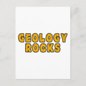 Geologie Rocks Postkarte (Vorderseite)