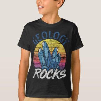 Geologie Rocks Retro Geology T-Shirt