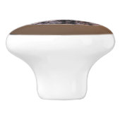 Geologie Rosa Rock Textur Keramikknauf (Seitenansicht)