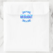 GEOLOGIE RUNDER AUFKLEBER (Tasche)