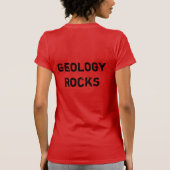 Geologie schaukelt T-Shirt (Rückseite)