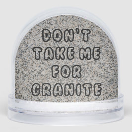 Geologie Schneekugeln