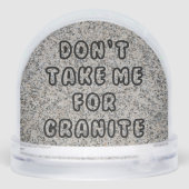 Geologie Schneekugeln (Rückseite)