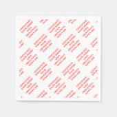 Geologie Serviette (Vorderseite)