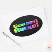 Geologie-Steine! Aufkleber (Umschlag)