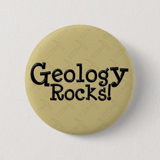 Geologie-Steine! Button (Vorderseite)