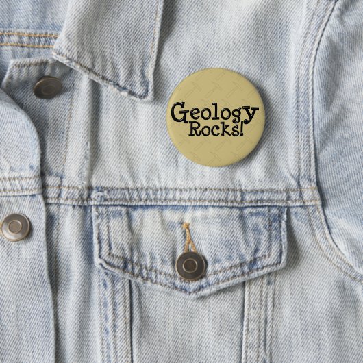 Geologie-Steine! Button (Beispiel)