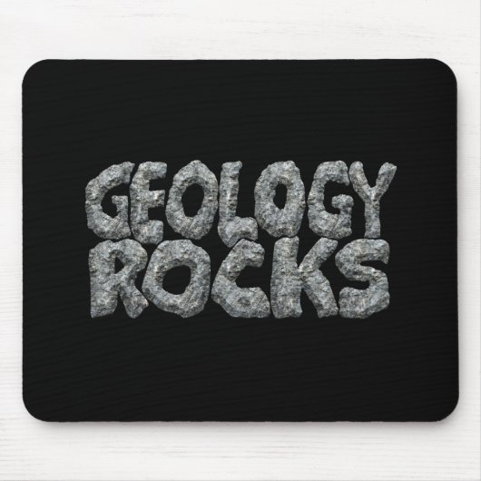 Geologie-Steine - Erd-Science-Puppe Mousepad (Vorne)