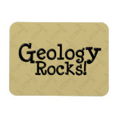 Geologie-Steine! Magnet (Horizontal)