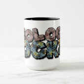 Geologie-Steine! Nerd Geek Science Spaß Tasse (Zentrum)