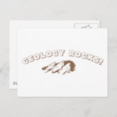 Geologie-Steine! Postkarte (Vorne/Hinten)