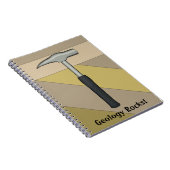 Geologie-Steine! Rock Hammer Notizblock (Rechte Seite)