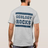 Geologie-Steine! T-Shirt (Rückseite)