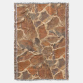 Geologie-Steinwand-Struktur-Foto-warmes Goldenes Decke (Vorderseite Vertikal)