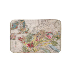Geologie von Europa Badematte