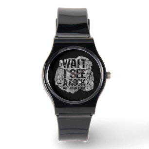 Geologie - Warten Sie, ich sehe einen Stein Armbanduhr