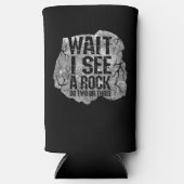 Geologie - Warten Sie, ich sehe einen Stein Selters Dosenkühler (Vorderseite)