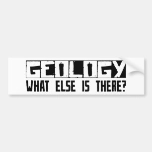 Geologie, was sonst dort ist? autoaufkleber