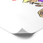 Geologie-Witz Poster (Ecke)