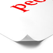 Geologie-Witz Poster (Ecke)