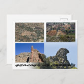 Geologie Zyperns Postkarte (Vorne/Hinten)