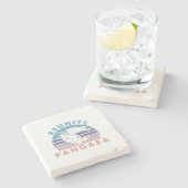 Geologin Gift lustige Geologie Wiedervereinigung P Steinuntersetzer (Seitenansicht)