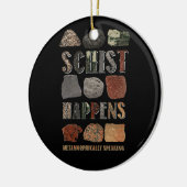 Geologin Mineral Geode Rock Collector Geology Keramik Ornament (Links)