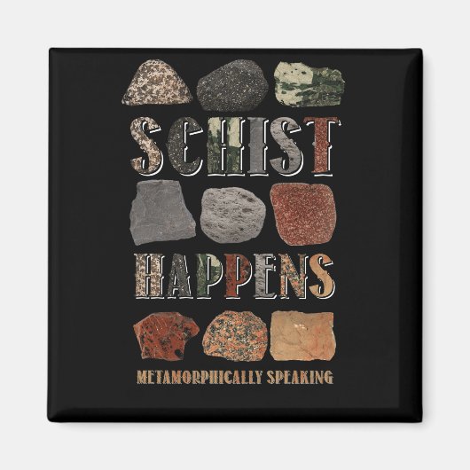 Geologin Mineral Geode Rock Collector Geology Magnet (Vorne)