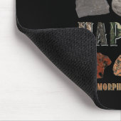 Geologin Mineral Geode Rock Collector Geology Mousepad (Ecke)