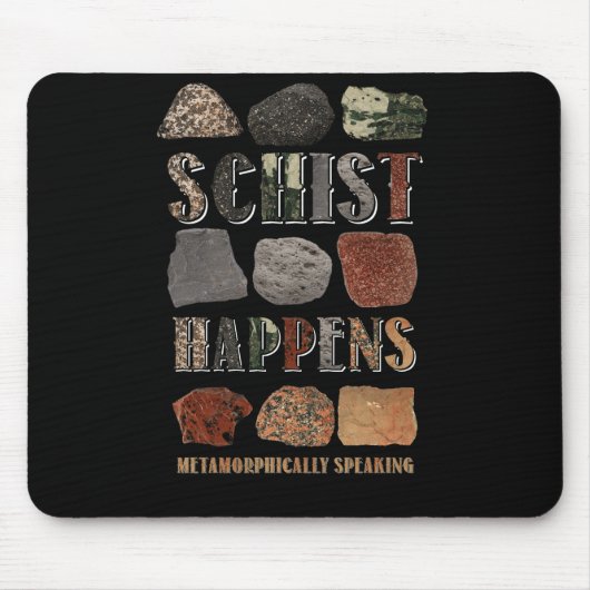 Geologin Mineral Geode Rock Collector Geology Mousepad (Vorne)