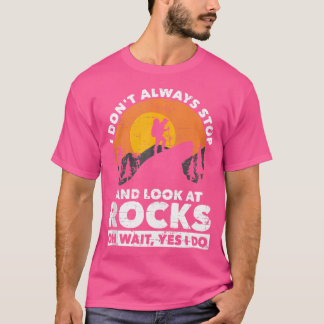 Geologin Mountain Wanderpaläontologe Geo T-Shirt