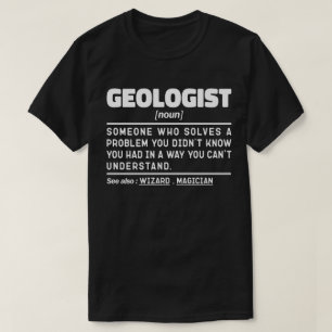 Geologin Noun Geology Cool Student Abschluss T-Shirt